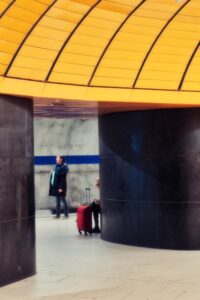 München | U-Bahn | Streetfotografie | Marienplatz