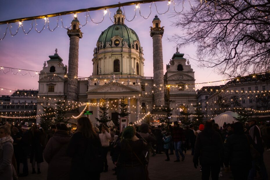 Reisebericht Wien | Karlskirche | Auf dem Weihnachtsmarkt