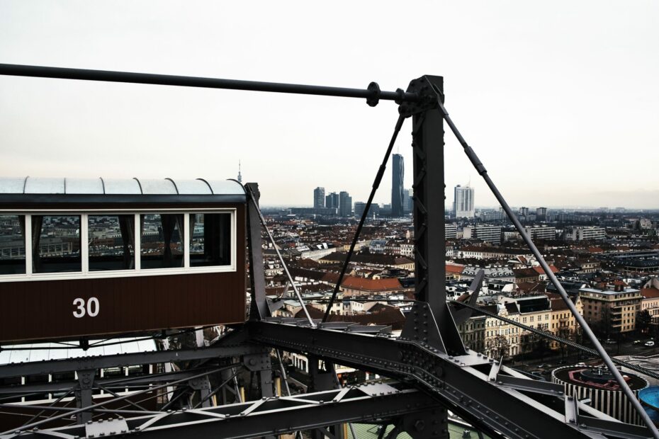 Reisebericht Wien | Der Prater bei Tag: Blick vom Riesenrad