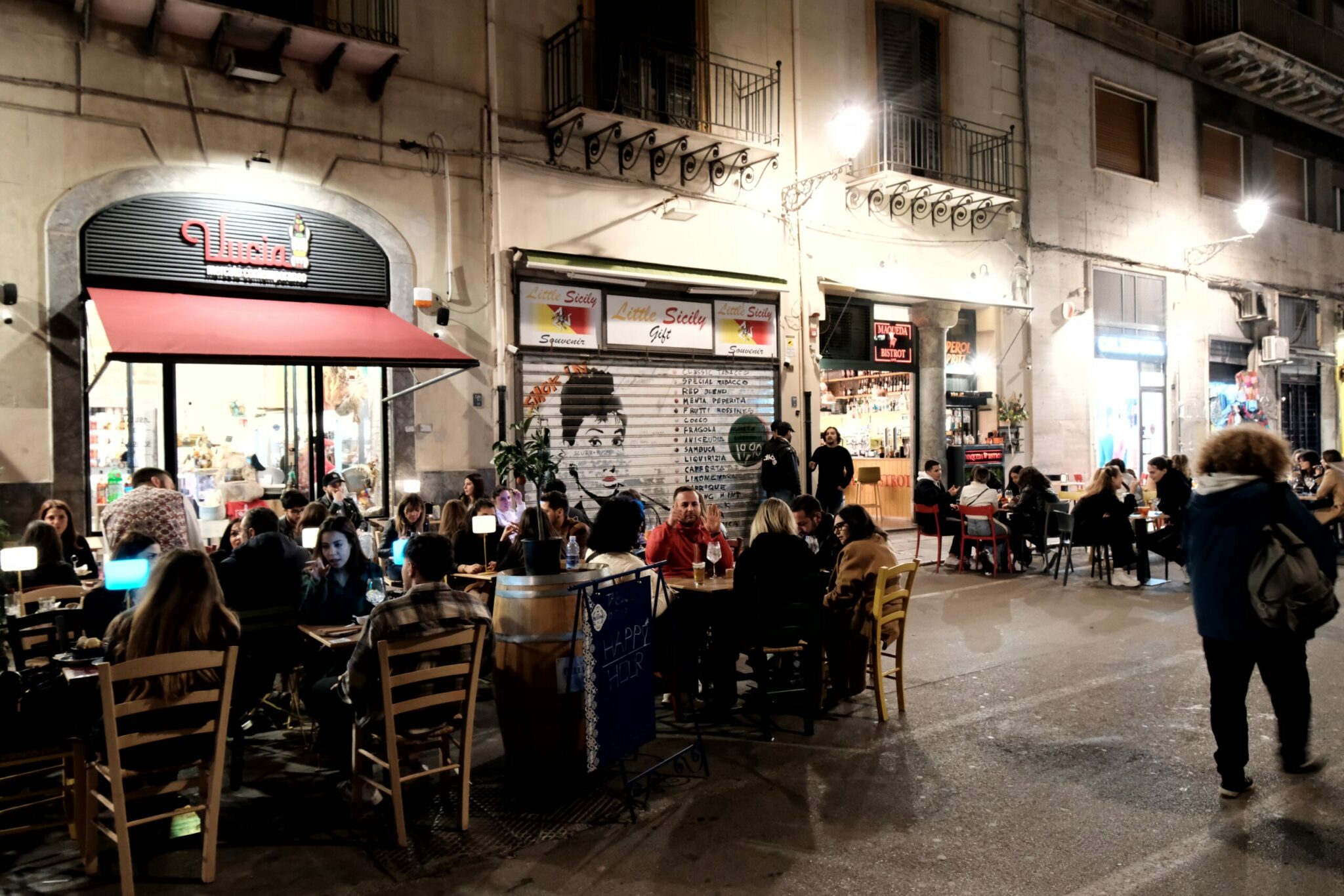 Palermo | Nacht | Gassen | Streetphotography