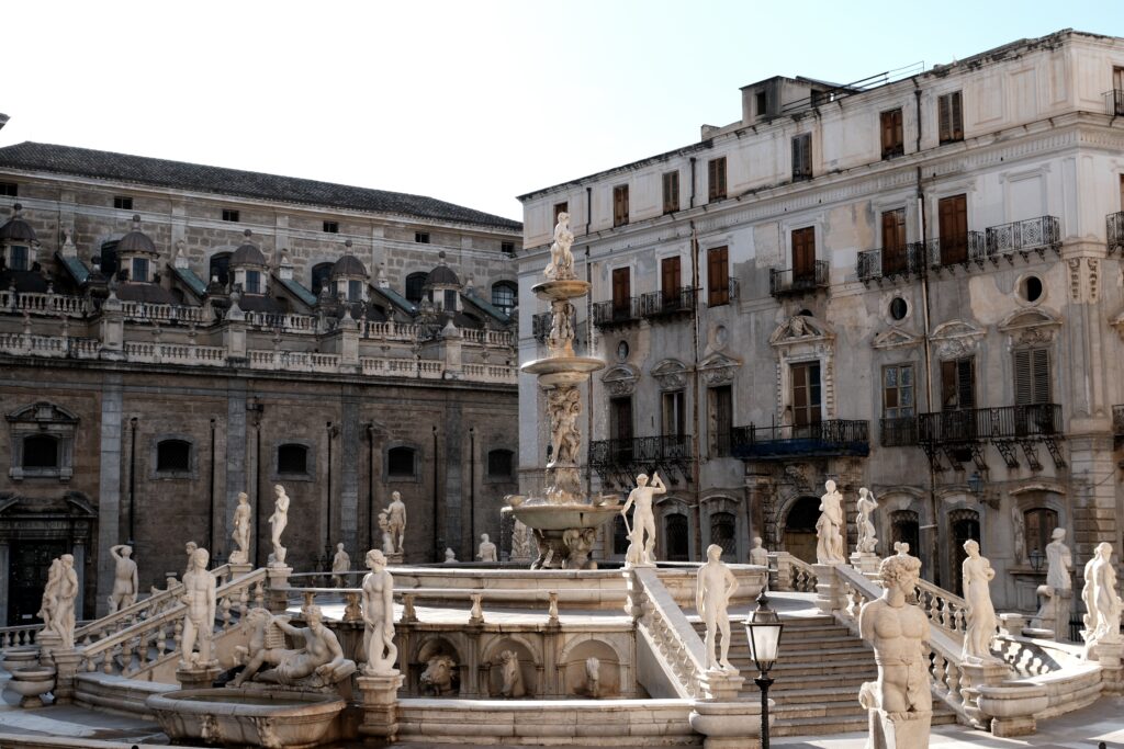 Palermo | Piazza Pretoria | Palazzo Pretorio | Reisefotografie | Altstadt von Palermo