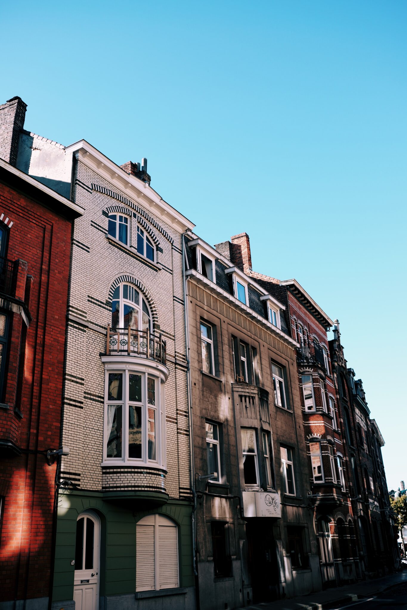 Belgien - Gent - Straßenfotografie - Häuserfassade