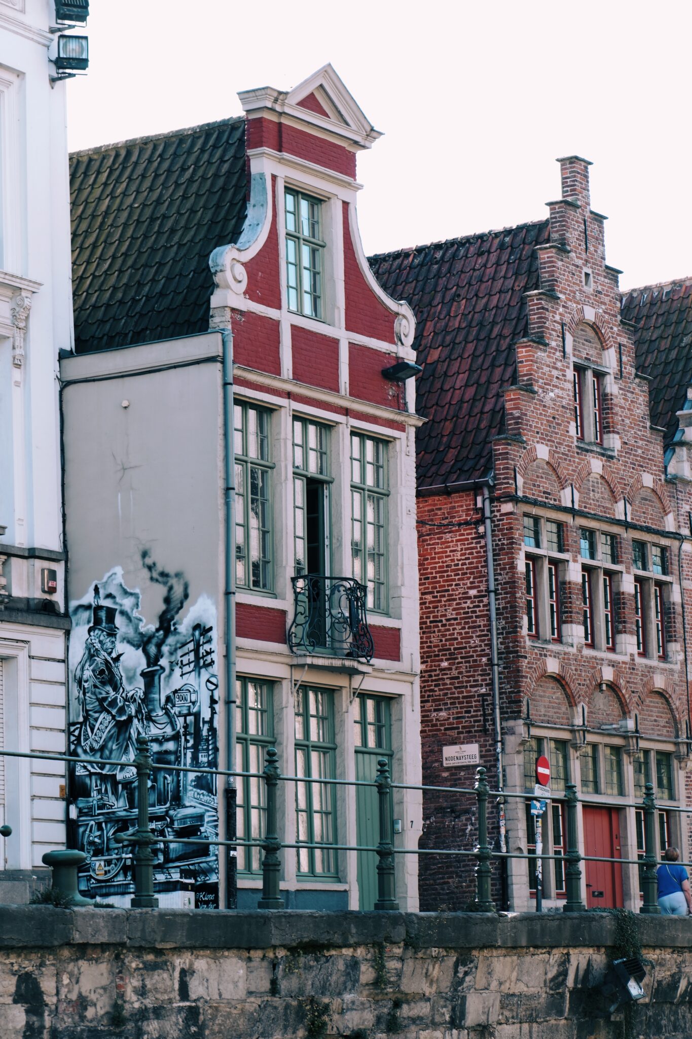 Belgien-Gent-Architektur und Street-Art