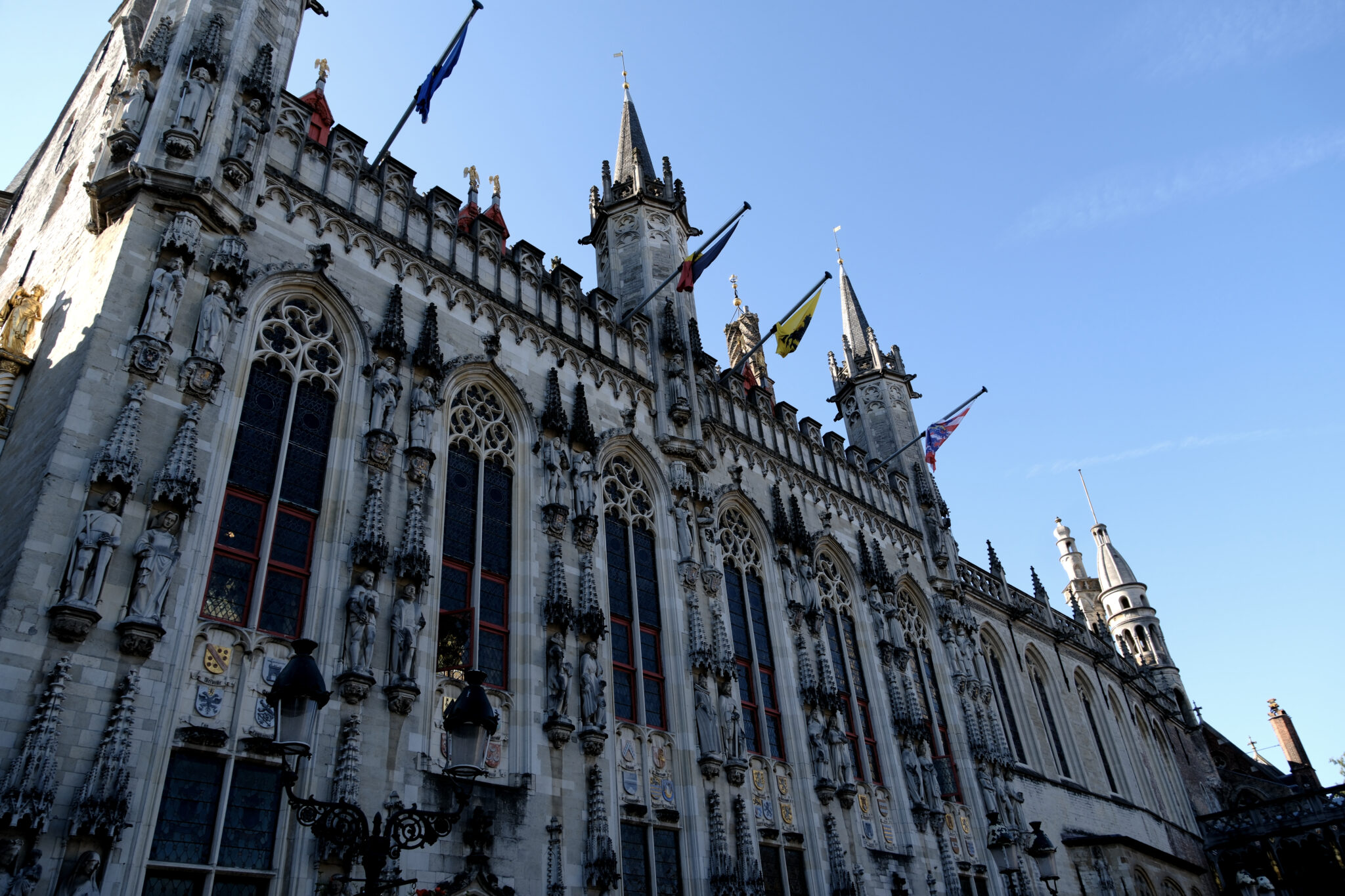 Brügge - In Brügge fotografieren - Am Rathaus