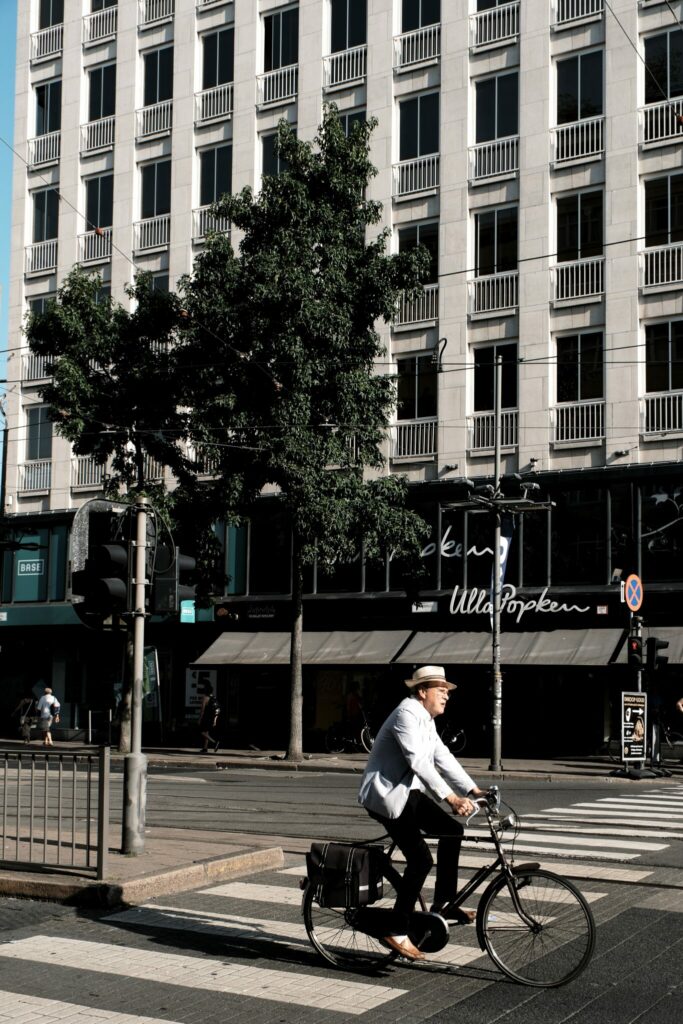 Antwerpen – Streetfotografie in Antwerpen – Radfahrer