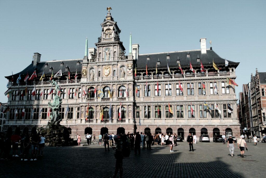 Antwerpen - Unser Ausflug nach Antwerpen - Das Rathaus