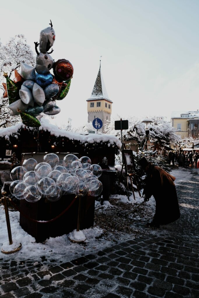Lindau - Weihnachtsmarkt - Streetfotografie im Winter