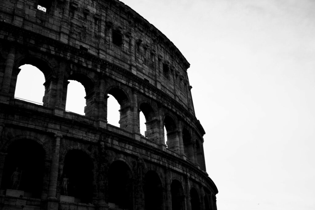 Rom - Kolosseum - Schwarzweiß - Reisefotografie