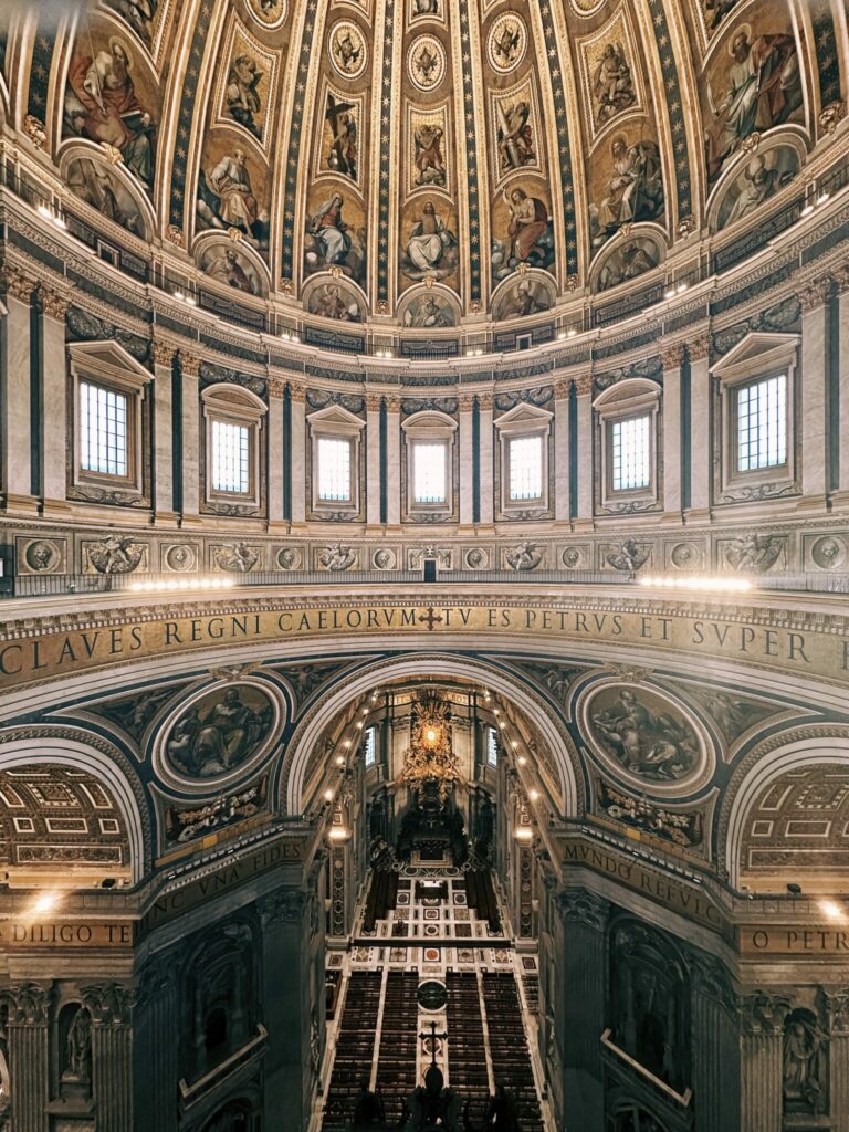 Rom - Vatikan - Mosaiken in der Kuppel des Petersdoms