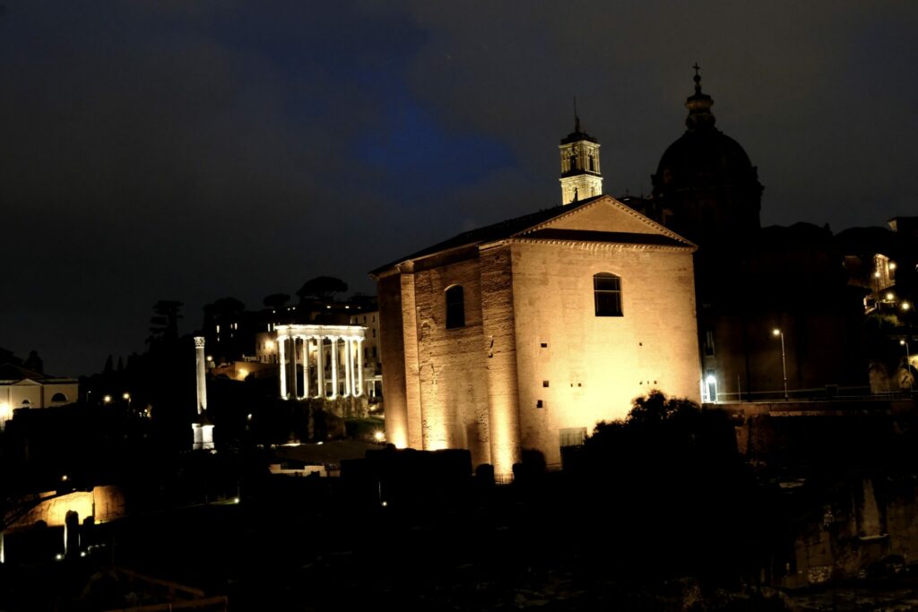 Rom - Das Forum Romanum - Nacht - 1