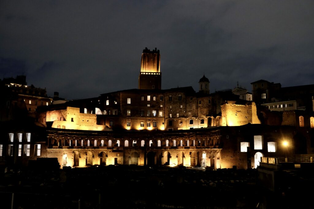 Rom - Das Forum Romanum - Nacht - 2
