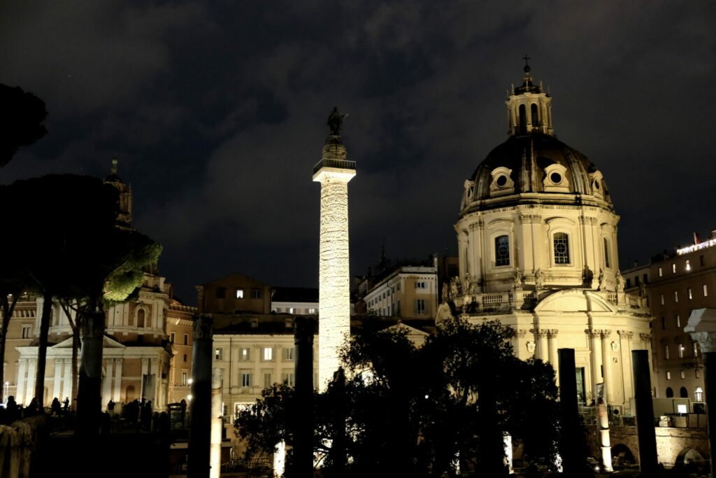 Rom - Das Forum Romanum - Nacht - 3