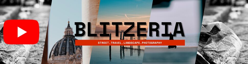 blitzeria.eu auf YouTube besuchen und dort Spaß an Reise- und Streetfotografie haben!