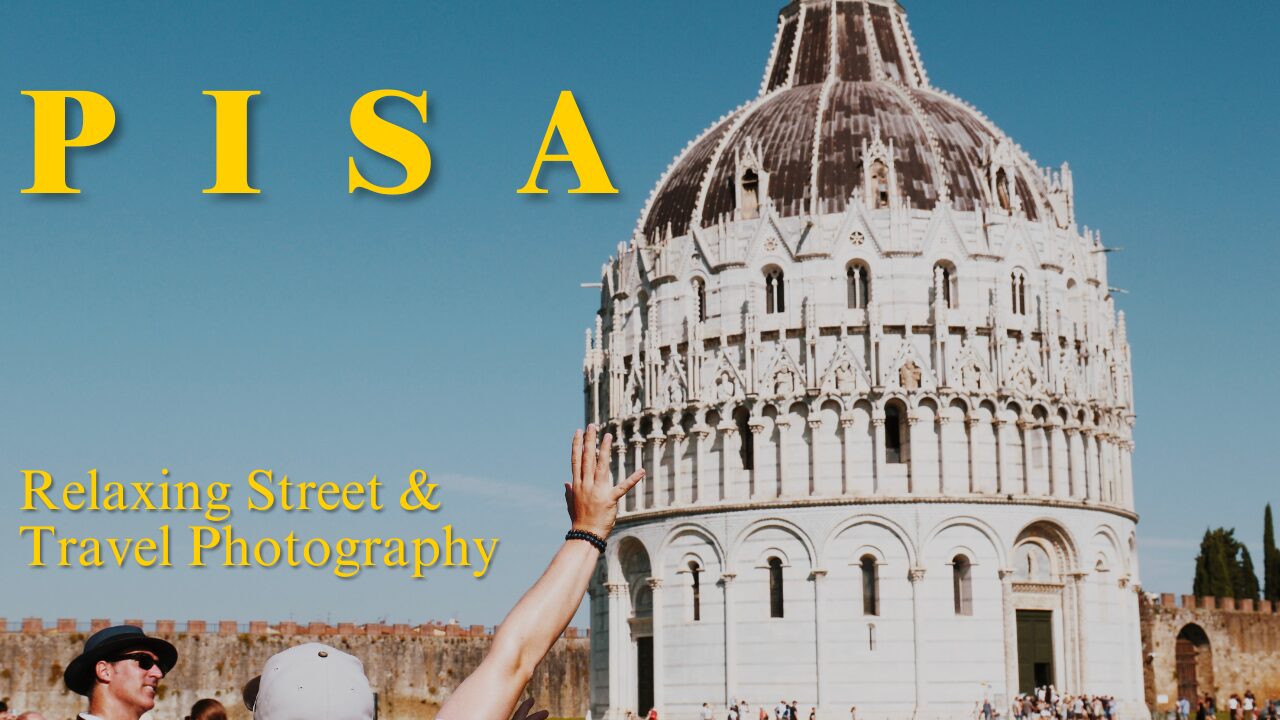 Pisa — Ein Tag Travel- & Streetphotography — DJI Osmo Action 4 — Fujifilm X-T5